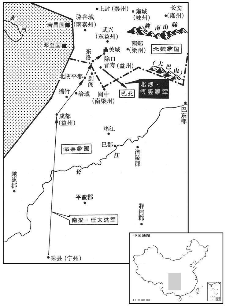 六世纪·五一四年十一月至五一五年五月益州之争