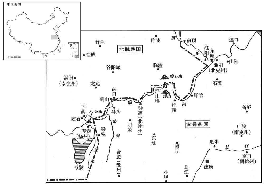 六世纪·五一六年九月淮河大坝崩溃