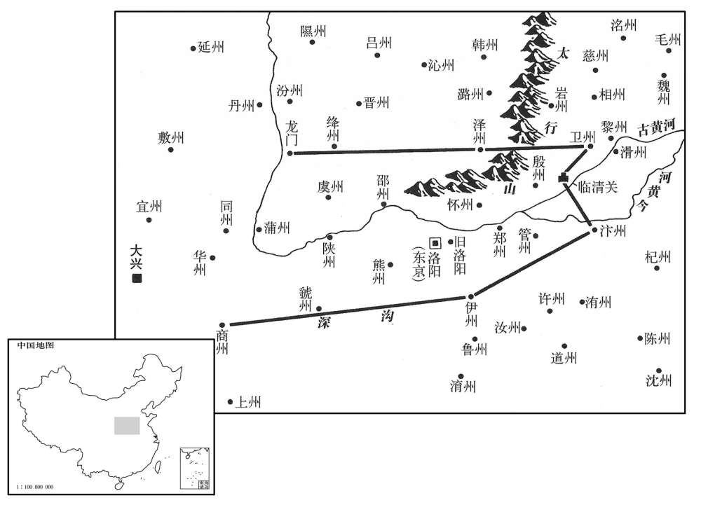 七世纪·六〇四年十一月洛阳外围防御工事
