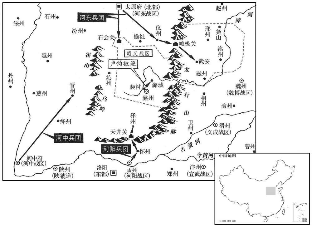九世纪·八四五年七月昭义战区兵变,逐司令官卢钧