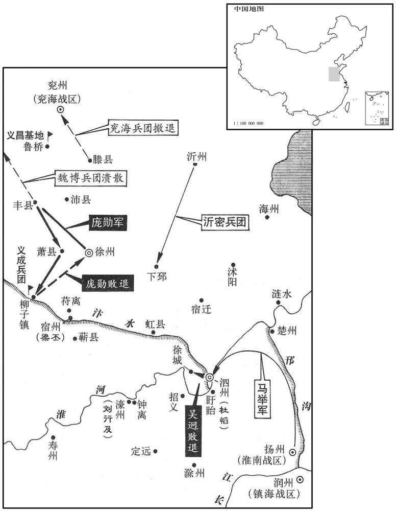 九世纪·八六九年四月至五月庞勋出城反击